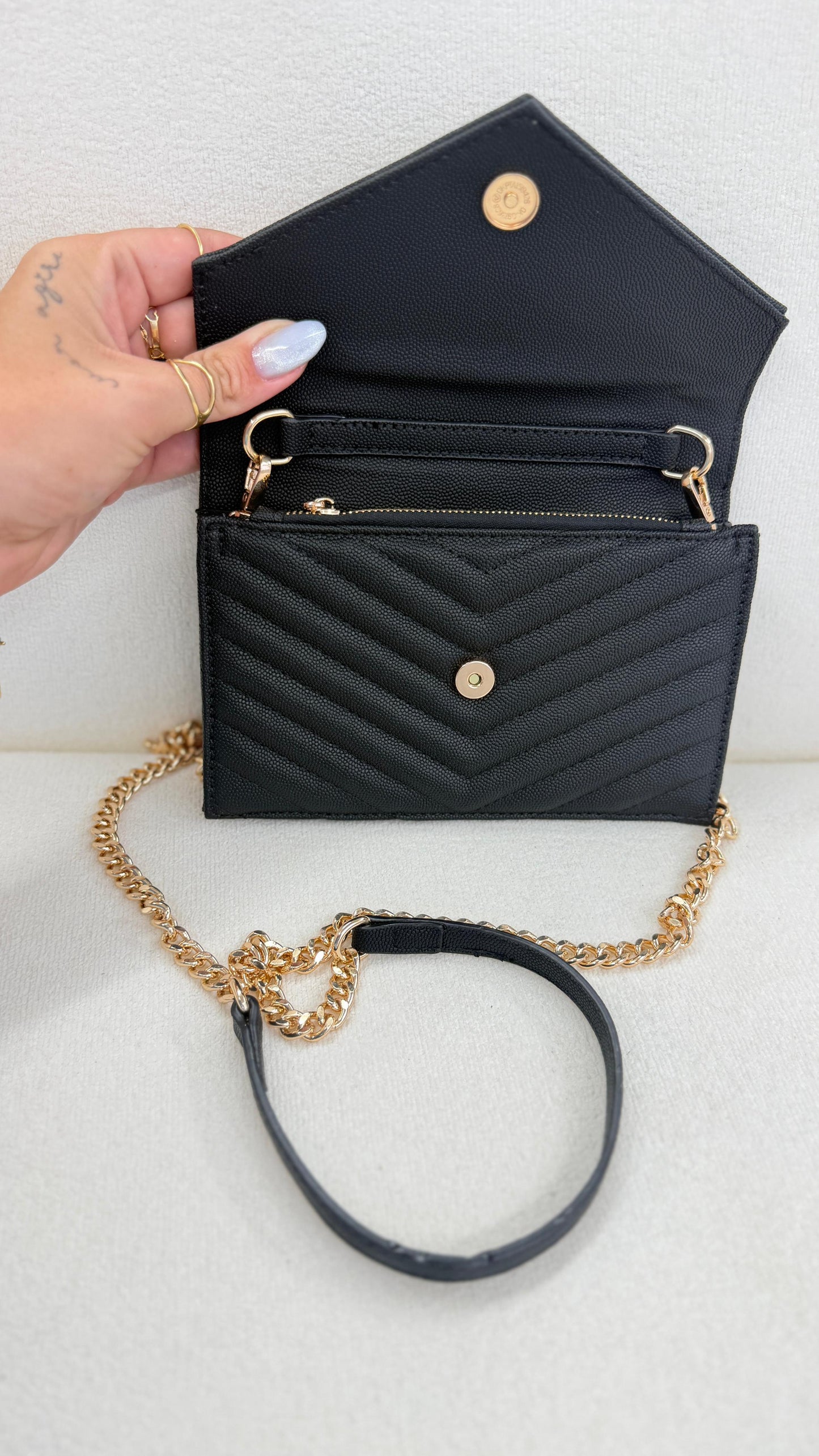 BOLSA CARTEIRA YVS PRETO
