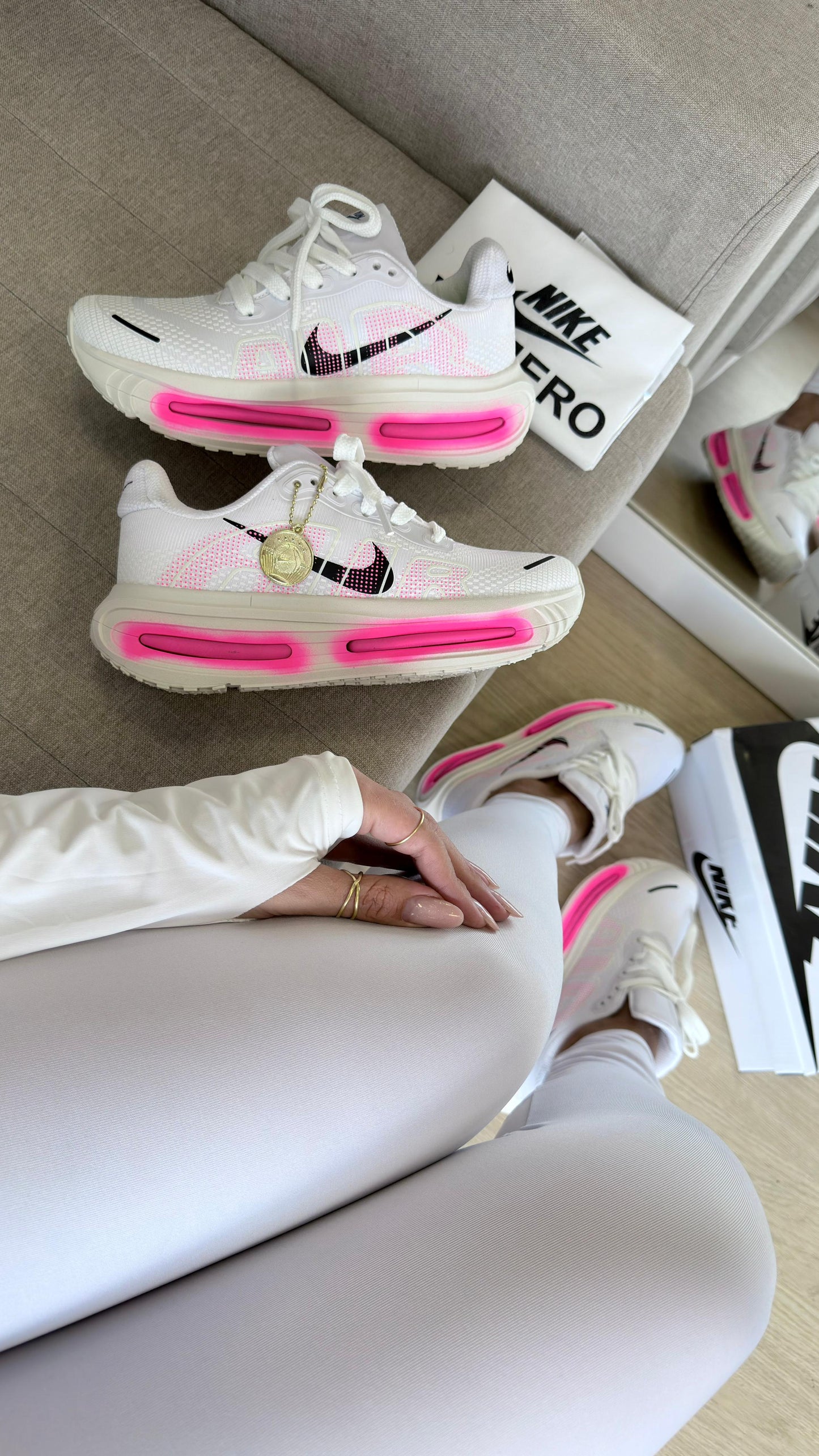 VOMERO PREMIUM BRANCO ROSA