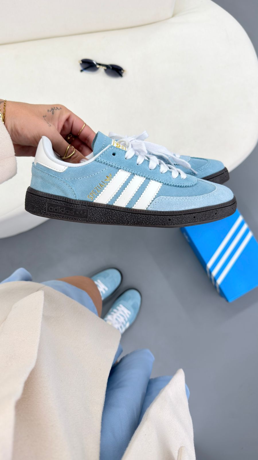 AD Handball Spezial AZUL BEBE