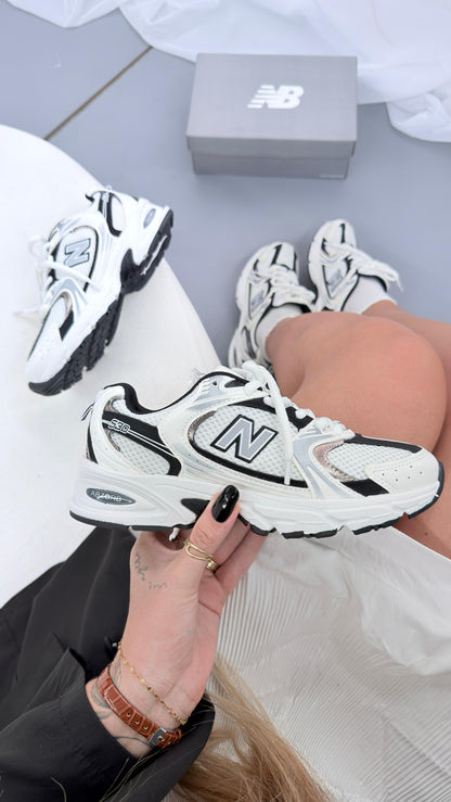 NB 530 LINHA LUXO BRANCO PRETO
