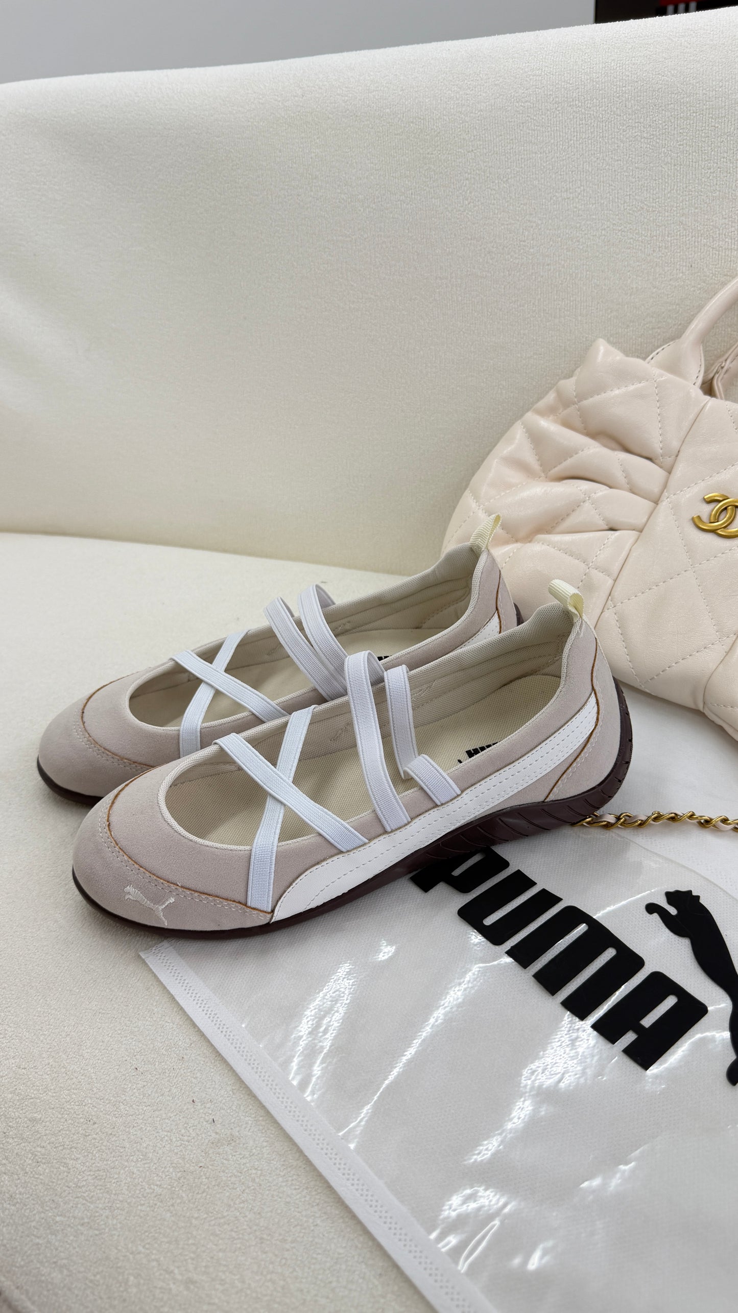 Speedcat ballet off white