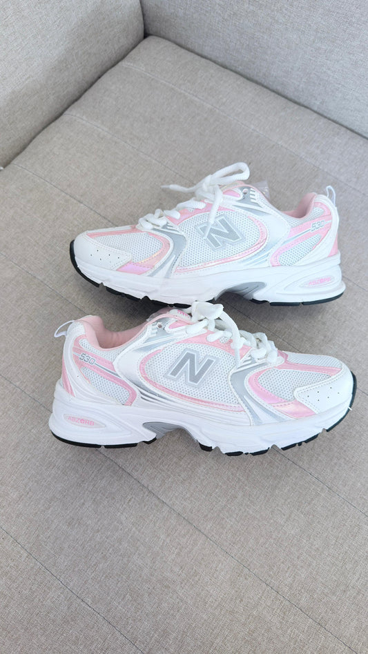 530 retro branco rosa