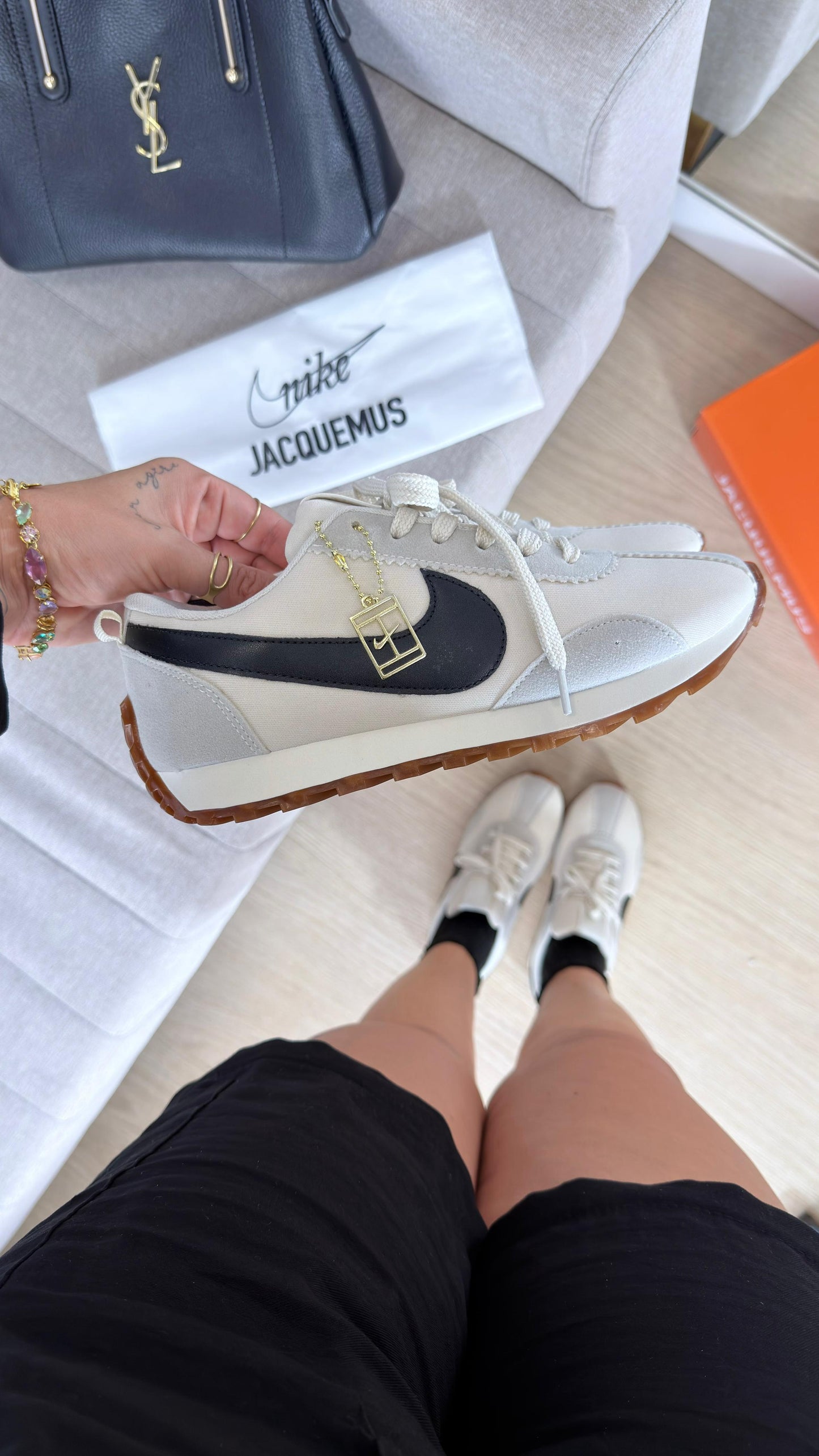 TENIS JACQUEMUS OFF PRETO