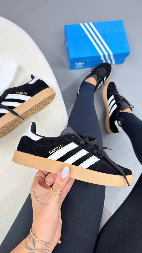 GAZELLE INDOOR PRETO BRANCO
