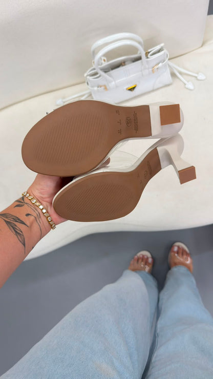 TAMANCO CRISTAL SALTO TAÇA OFF WHITE