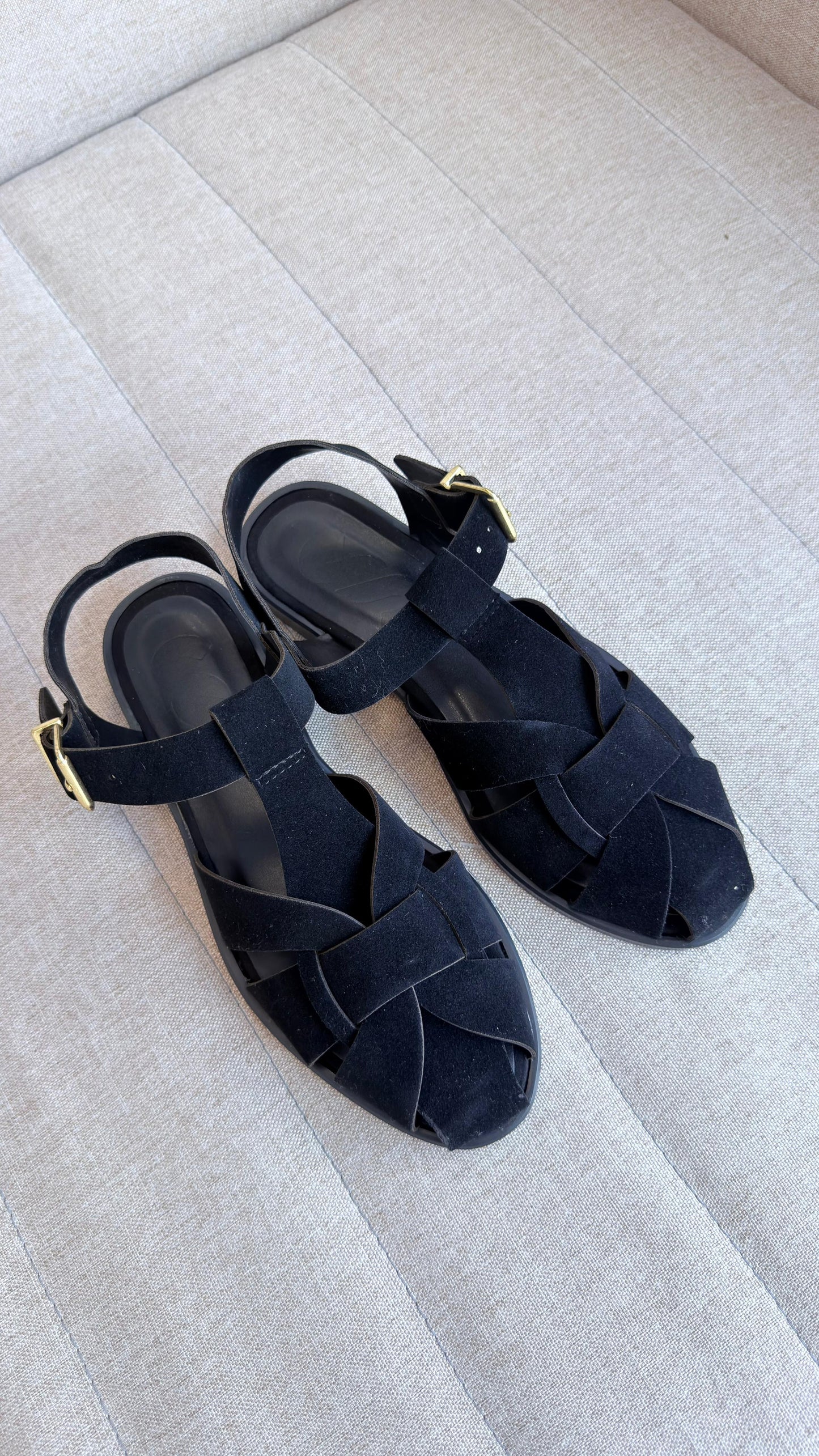 SANDALIA FISHERMAN PRETO