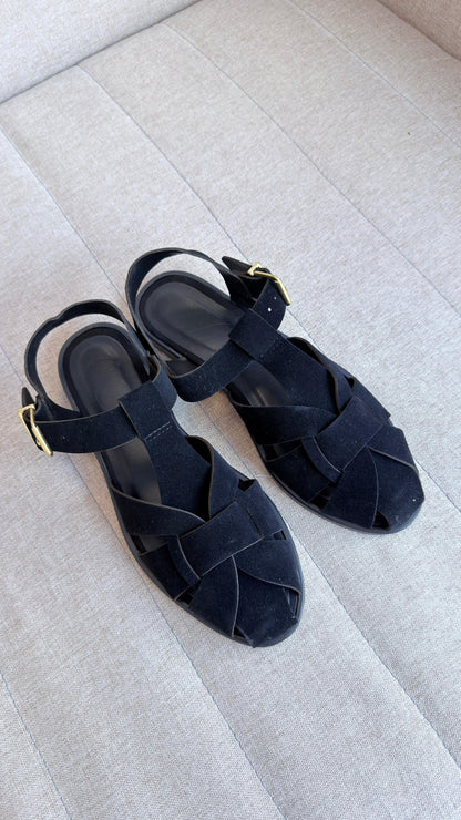 SANDALIA FISHERMAN PRETO