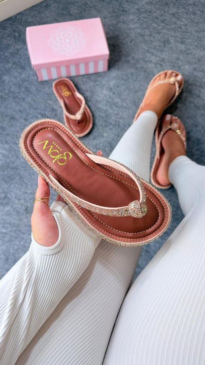 CHINELO BRILHANCE CARAMELO