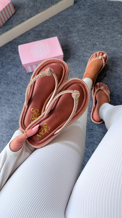 CHINELO BRILHANCE CARAMELO