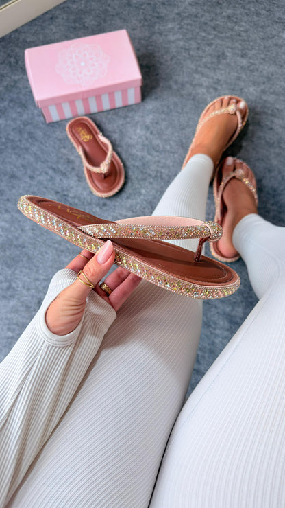 CHINELO BRILHANCE CARAMELO