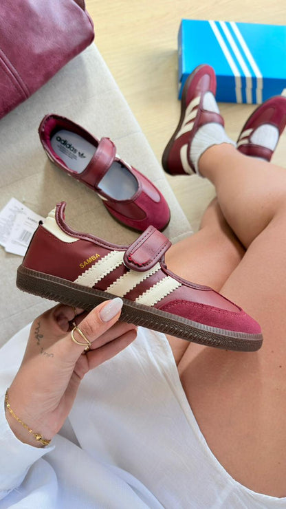 SAMBA JANE BURGUNDY