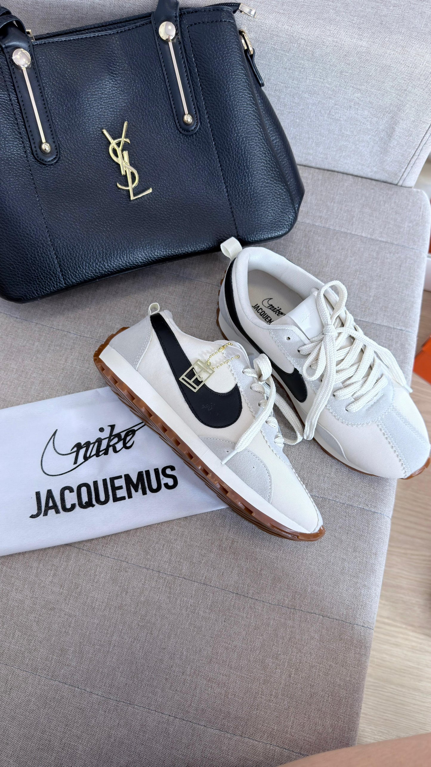 TENIS JACQUEMUS OFF PRETO