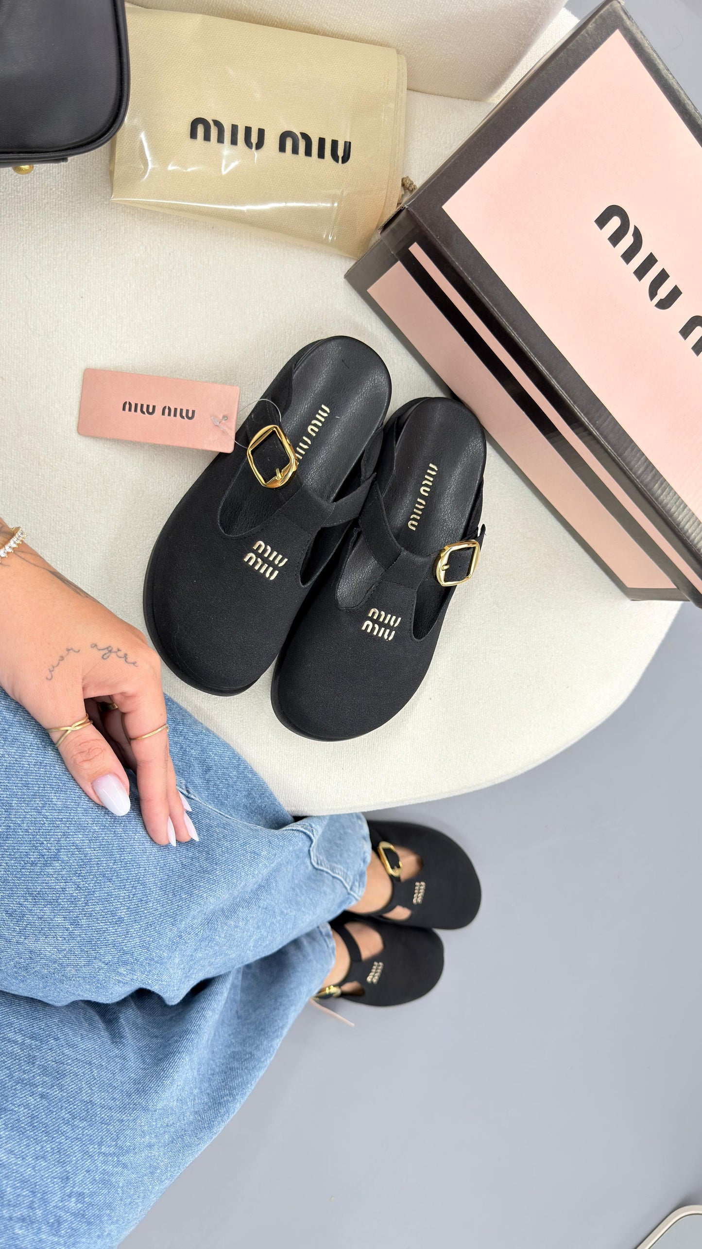 LANÇAMENTO 😍 Clogs Miu Miu (Cópia 2)